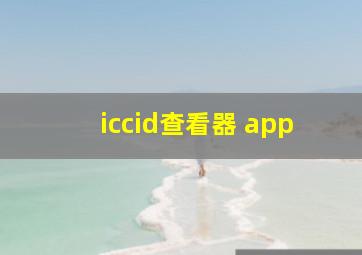 iccid查看器 app